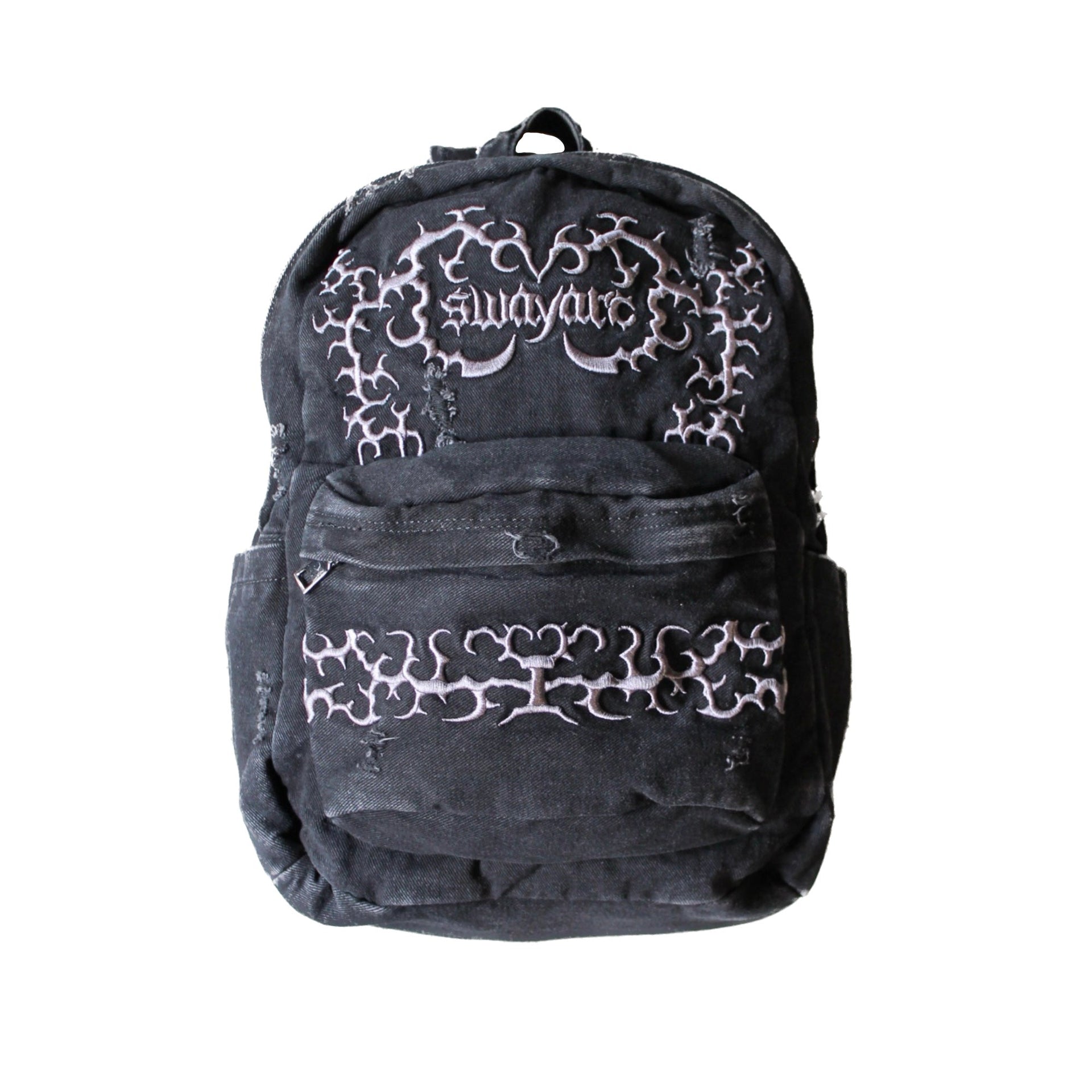 “Thorns” Bookbag Dark Grey