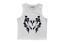 White Blot Inc Crop Top