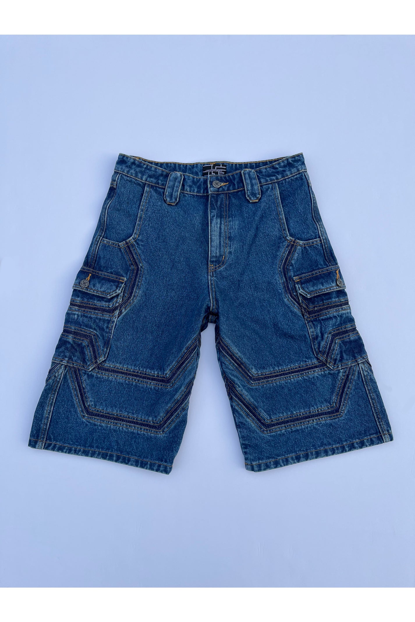 Denim Tech Shorts (V2)